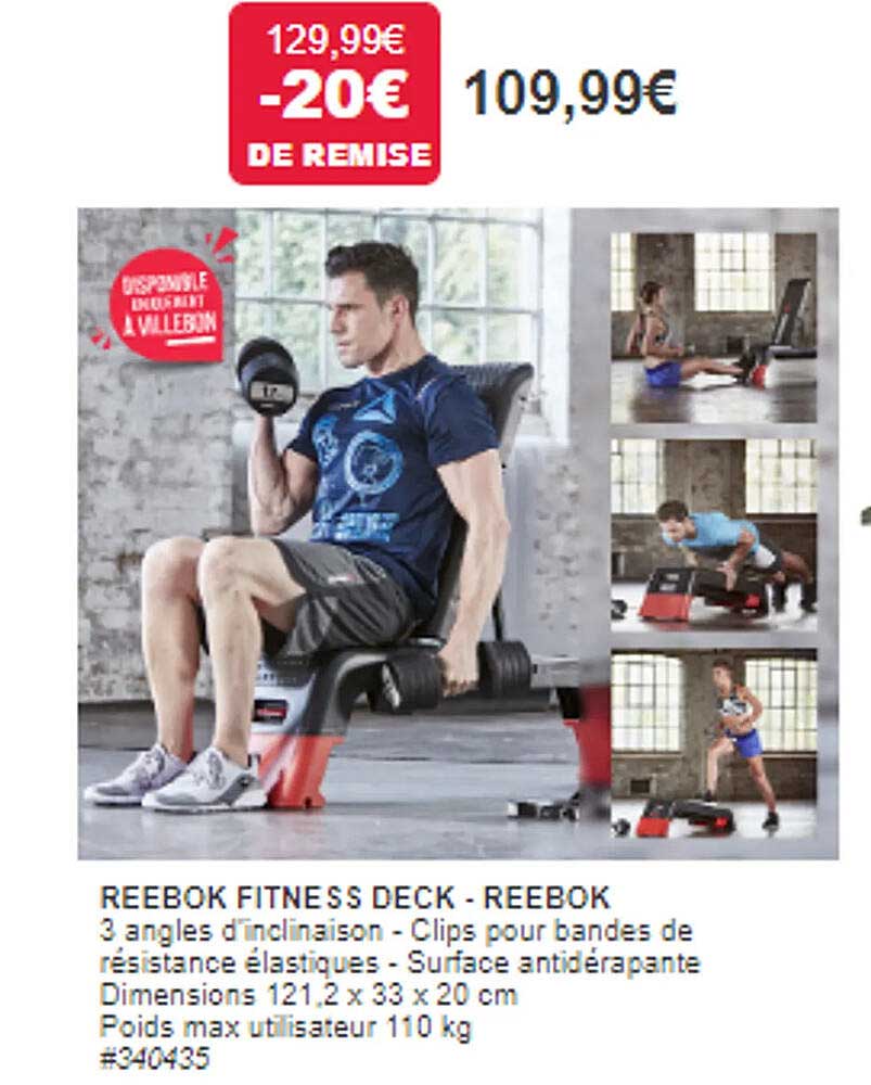 reebok fitness deck - reebok