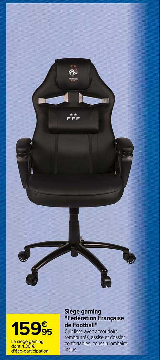 siège gaming "fédération française de football"