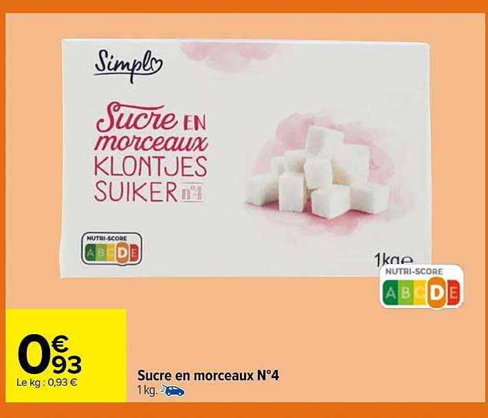 sucre en morceaux n°4
