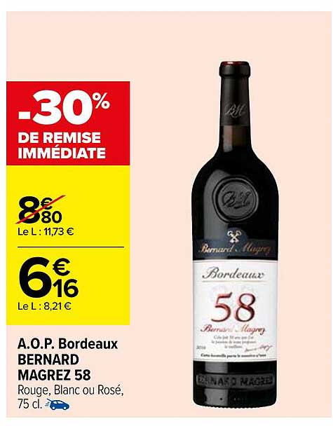 a.o.p. bordeaux bernard magrez 58