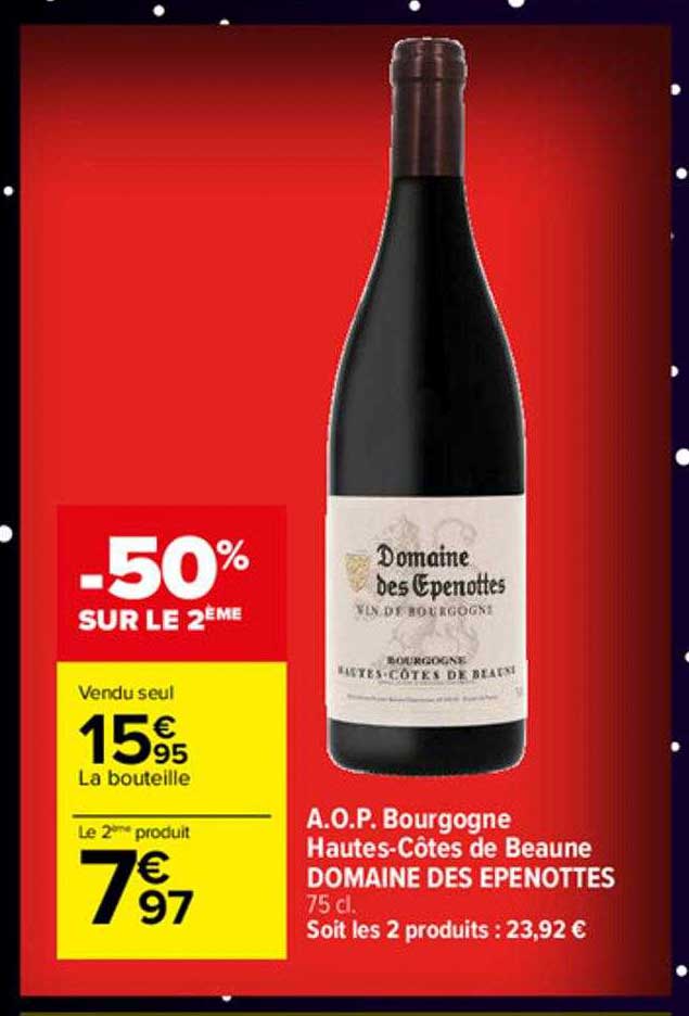 a.o.p. bourgogne hautes-côtes de beaune domaine des épenottes