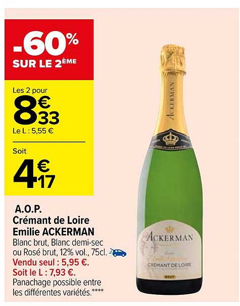 a.o.p. crémant de loire émilie ackerman