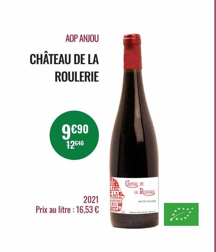 aop anjou château de la roulerie