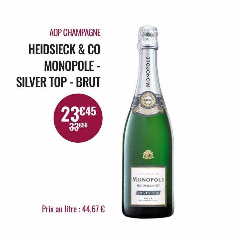 Aop Champagne Heidsieck & Co Monopole - Silver Top - Brut