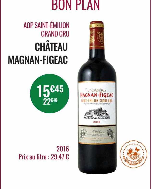 Aop Saint-émilion Grand Cru Château Magnan-figeac