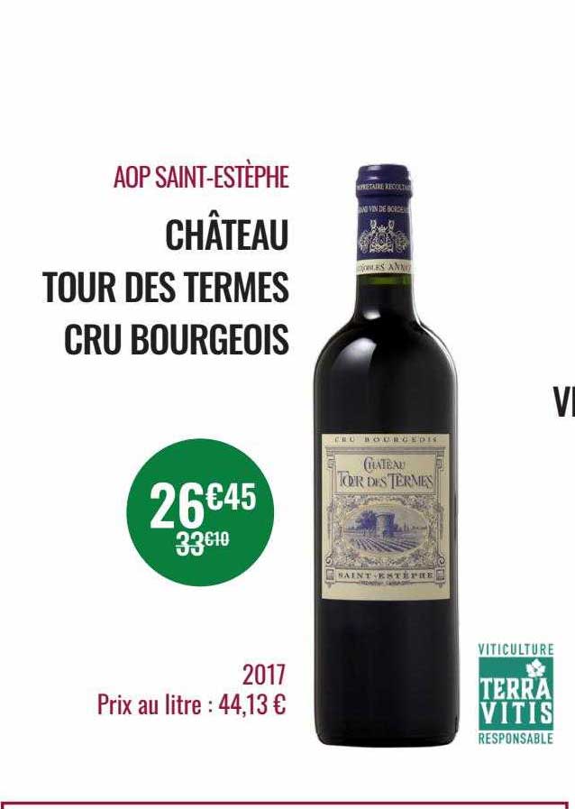 aop saint-estèphe château tour des termes cru bourgeois