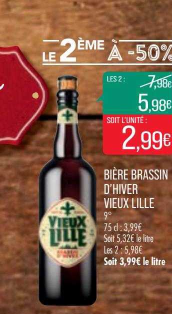 bière brassin d'hiver vieux lille 9°