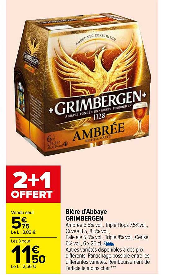 Bière D'abbaye Grimbergen