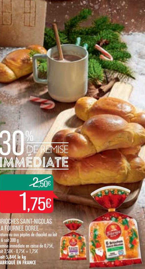 brioches saint-nicolas la fournée dorée