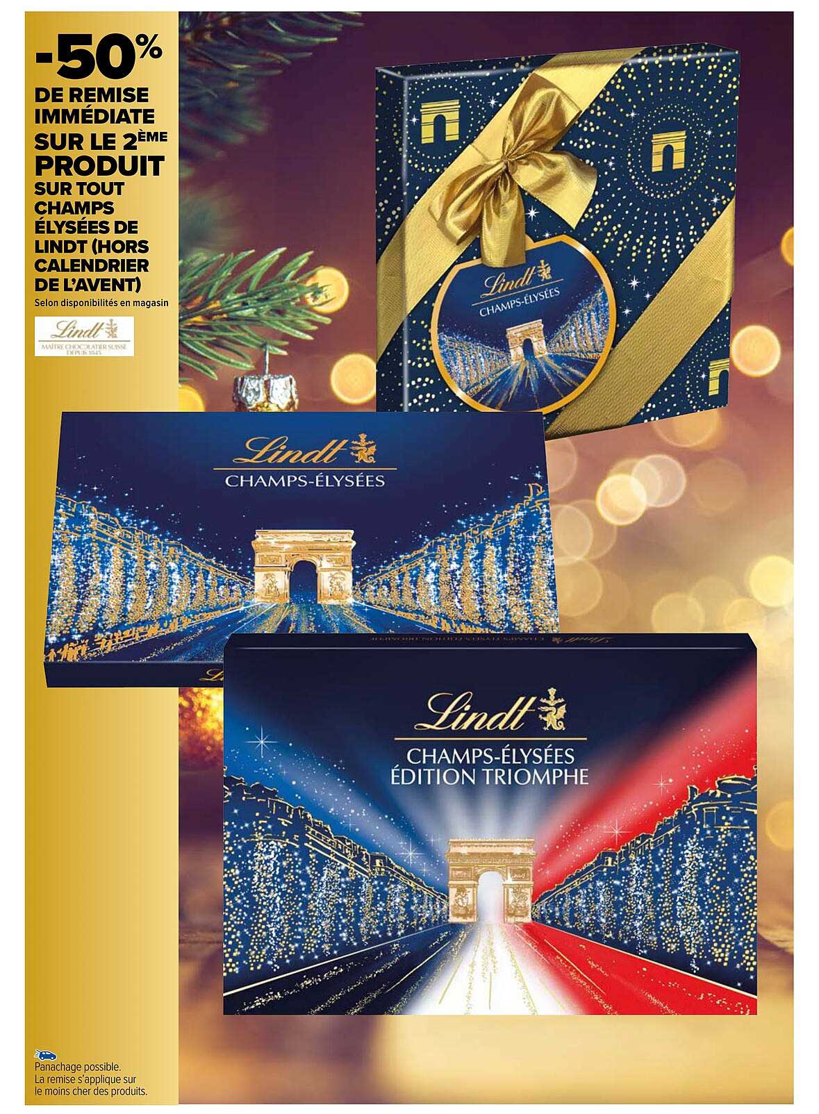 champs élysées de lindt