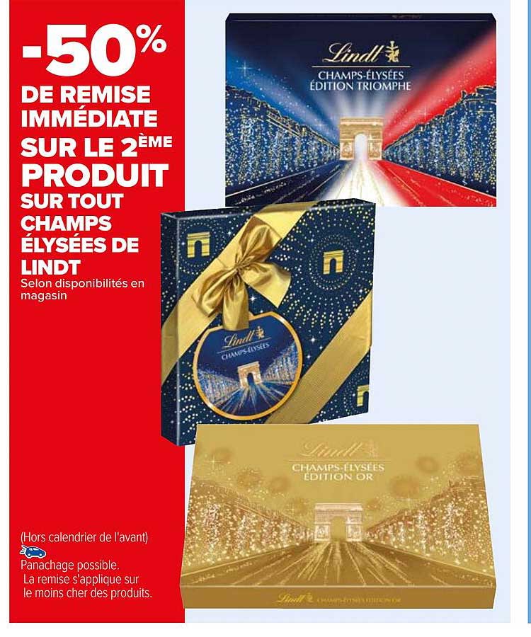 champs élysées de lindt