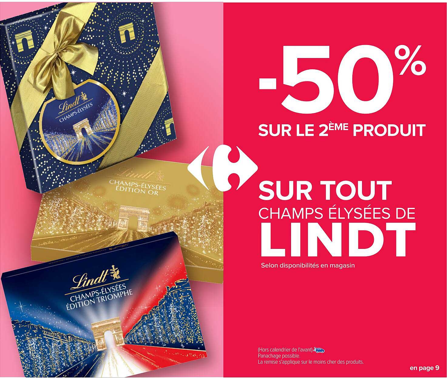 champs élysées de lindt