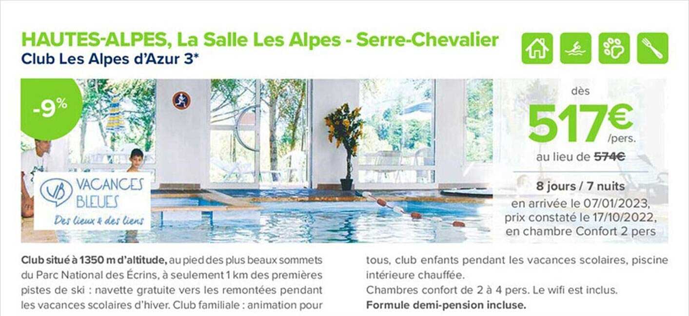 club des alpes d'azur 3*