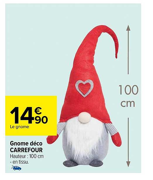 Gnome Déco Carrefour