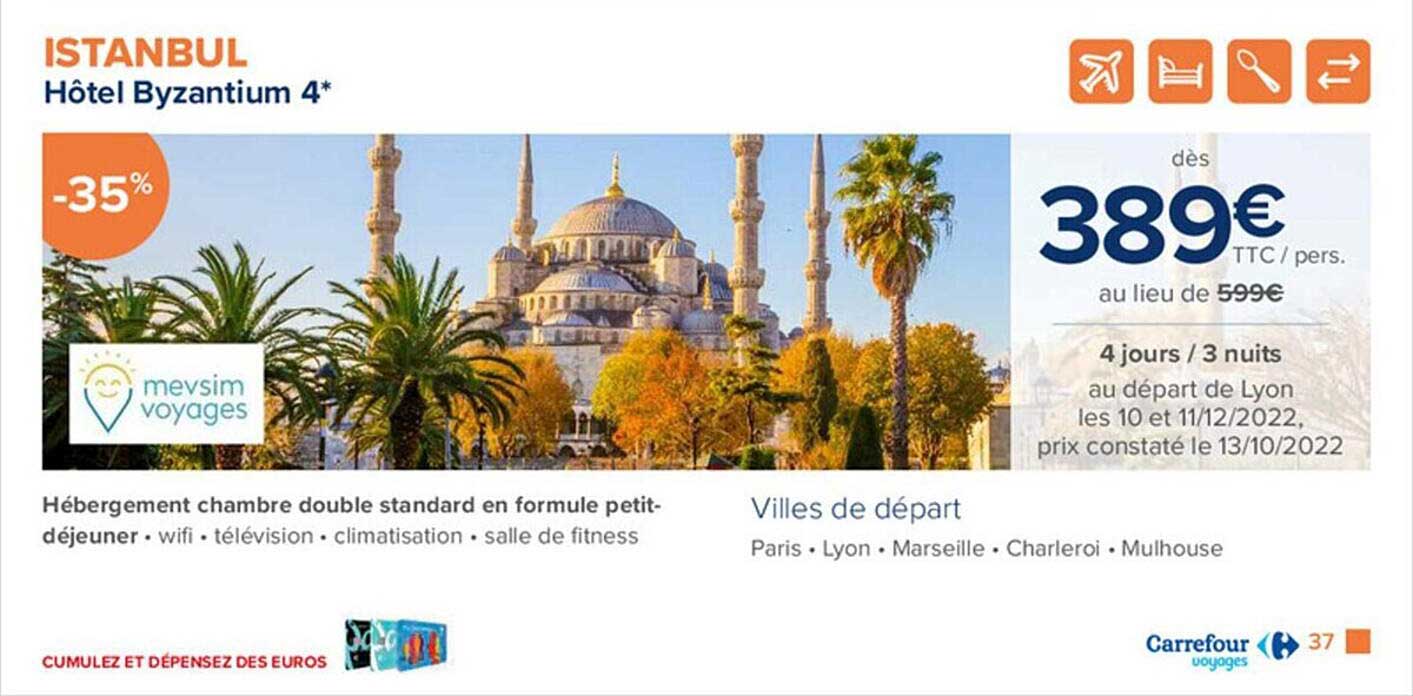 istanbul - hôtel byzantium 4*