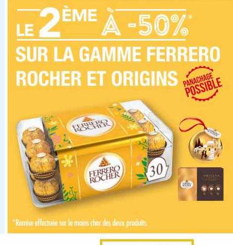 La Gamme Ferrero Rocher Et Origins