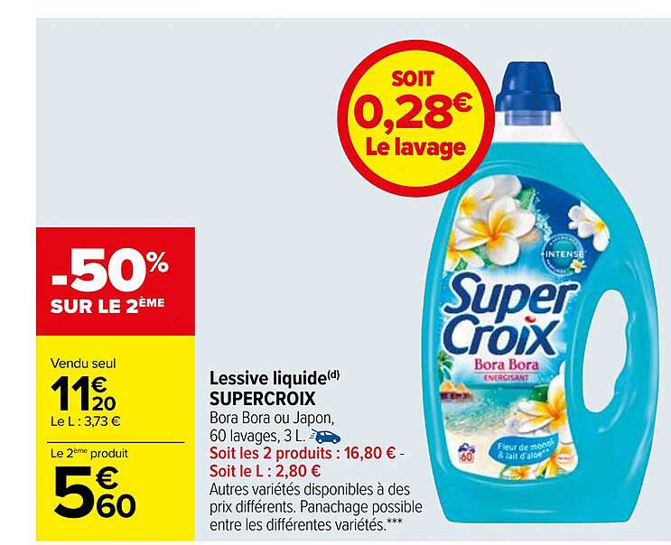 Lessive Liquide Supercroix