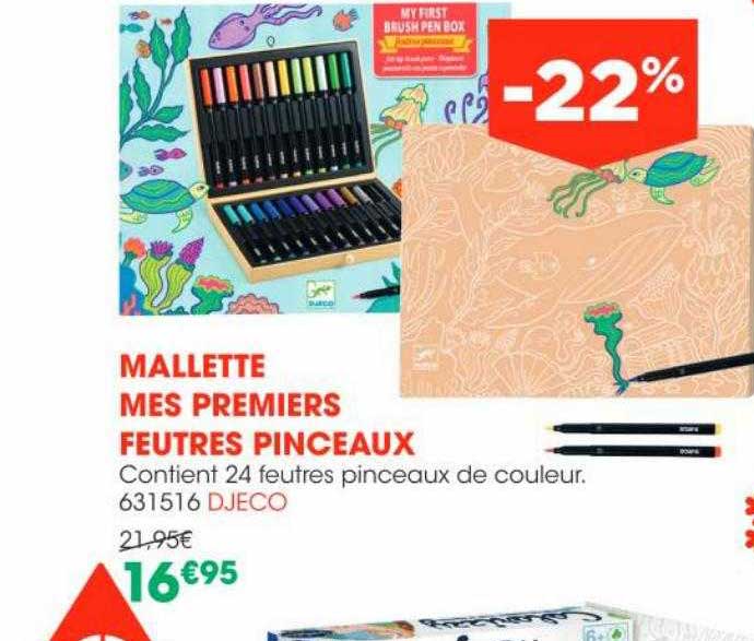 mallette mes premiers feutres pinceaux