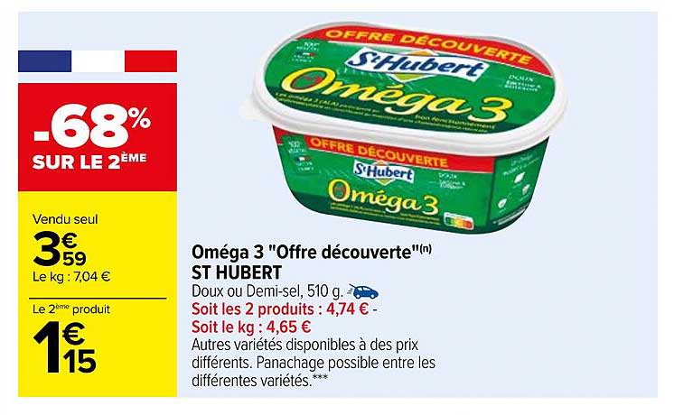 oméga 3 "offre découverte" st hubert