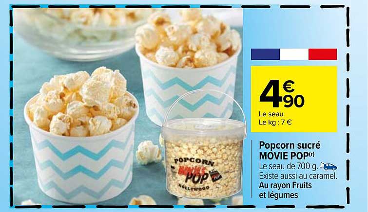 popcorn sucré movie pop