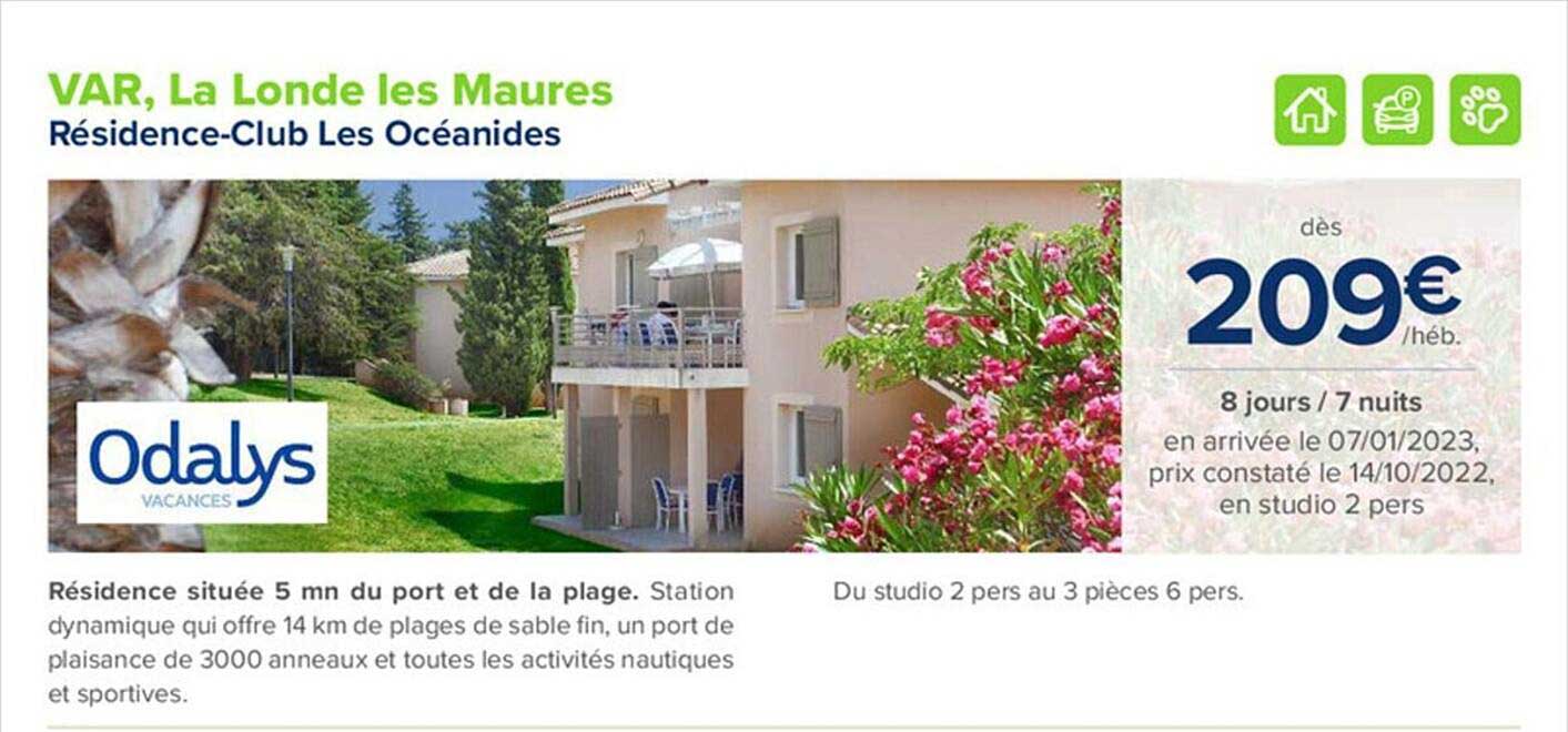 résidence-club les océanides