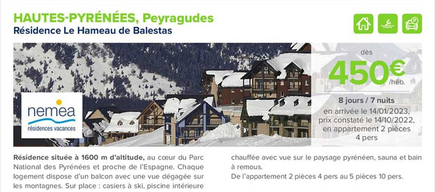 résidence le hameau de balestas