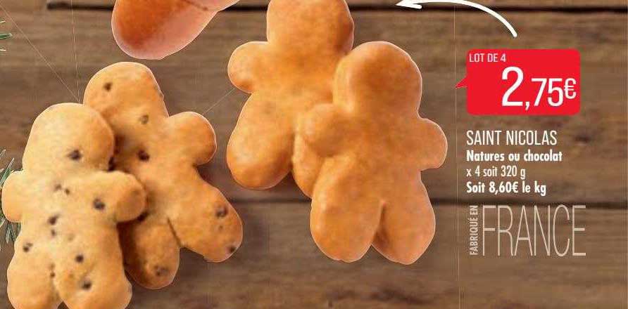 Saint Nicolas Natures Ou Chocolat