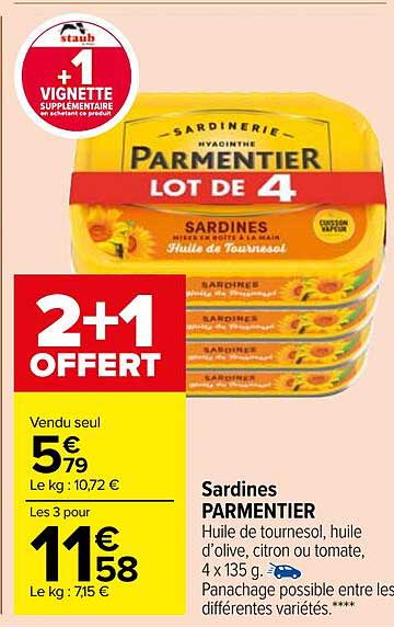 Sardines Parmentier