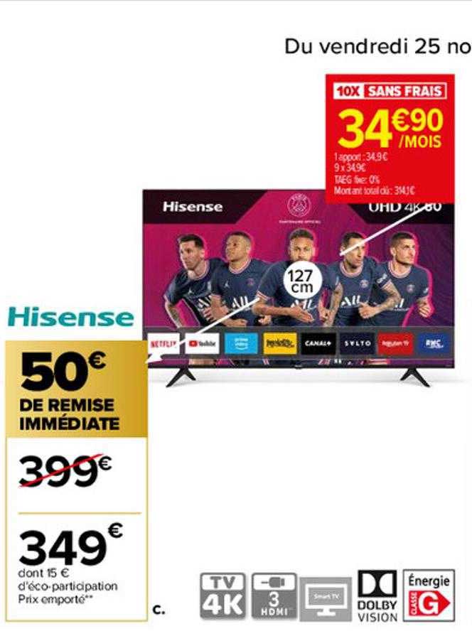 Tv Led 127 Cm Hisense