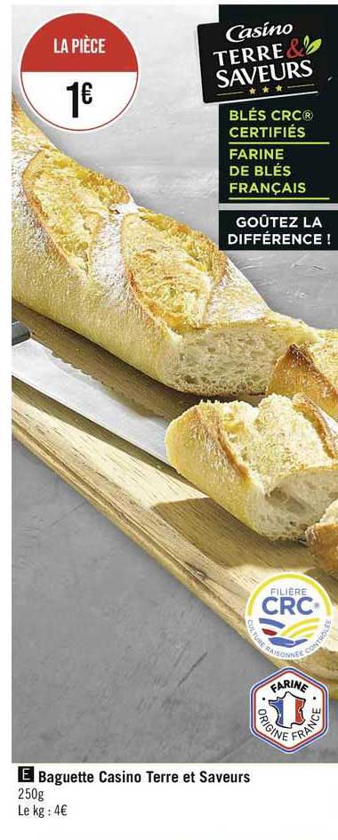 Baguette Casino Terre Et Saveurs