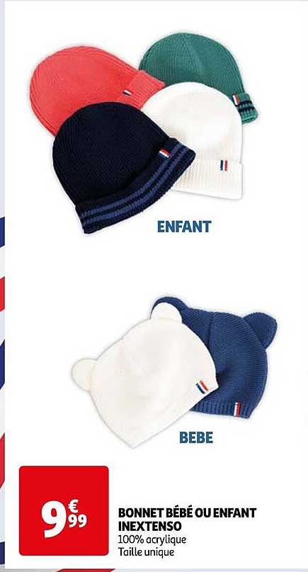 Bonnet Bébé Ou Enfant Inextenso