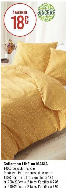 collection line ou mania sincère