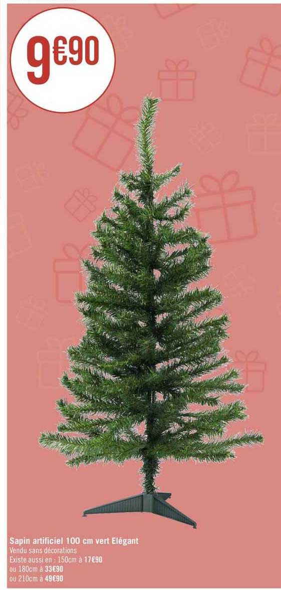 Sapin Artificiel 100 Cm Vert élégant