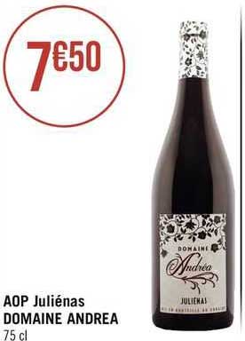 aop juliénas domaine andréa