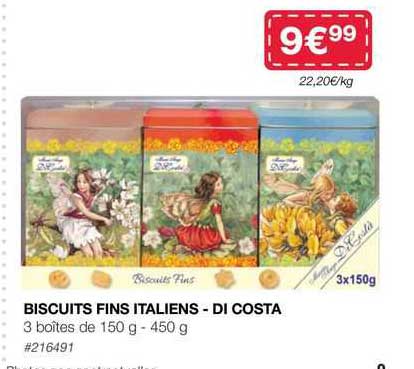 Biscuits Fins Italiens - Di Costa