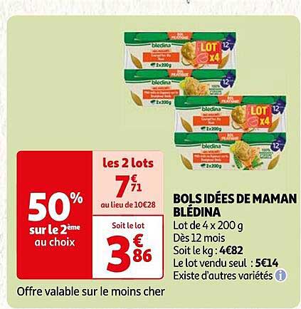 bols idées de maman blédina