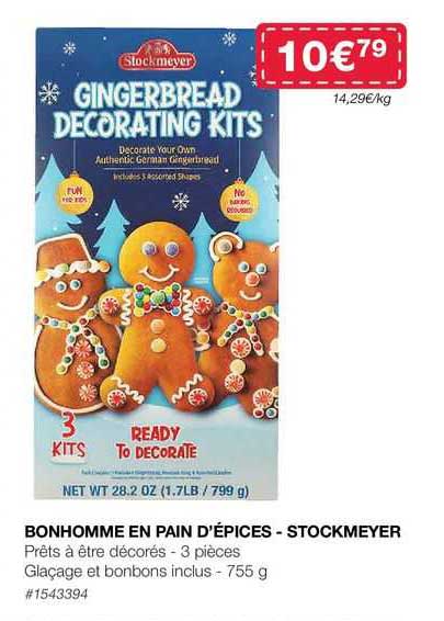 bonhomme en pain d'épices - stockmeyer