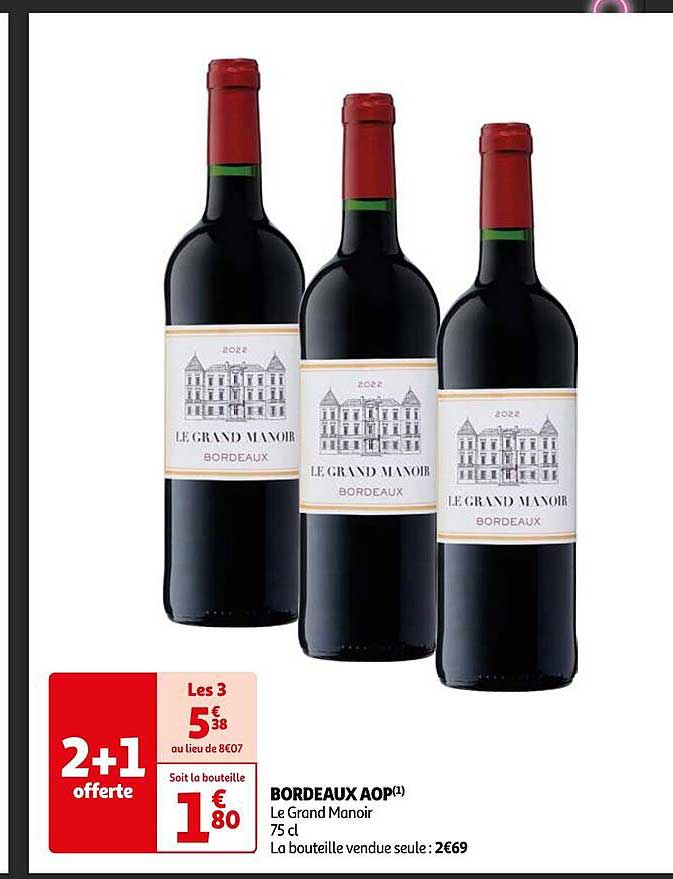 bordeaux aop le grand manoir