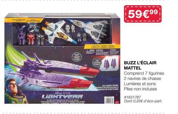 buzz l'éclair mattel