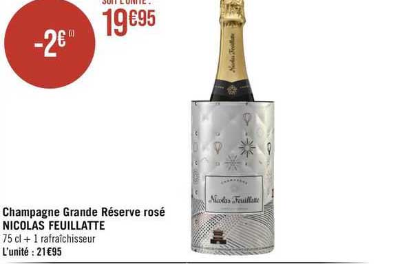 champagne grande réserve rosé nicolas feuillatte