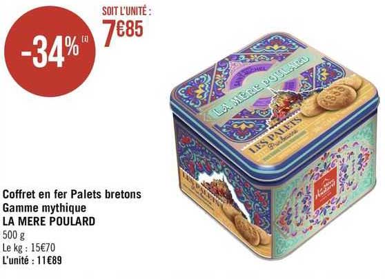 coffret en fer palets bretons gamme mythique la mère poulard