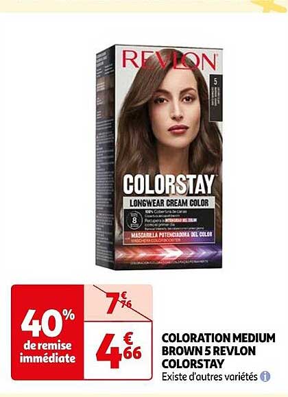 Coloration Medium Brown 5 Revlon Colorstay