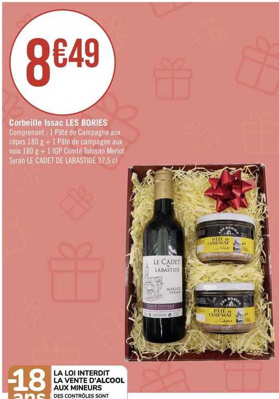 corbeille issac les bories