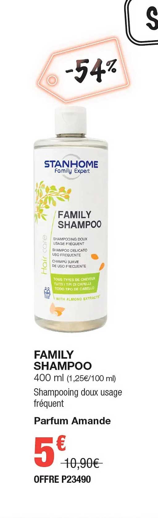 family shampoo stanhome