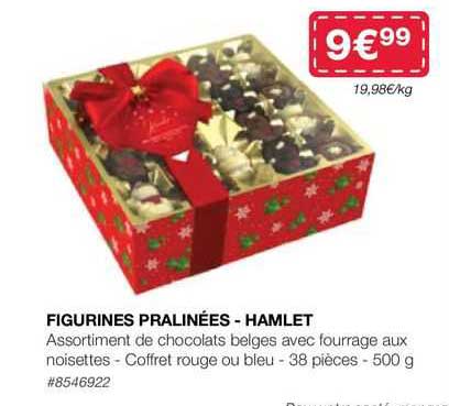 figurines pralinées - hamlet