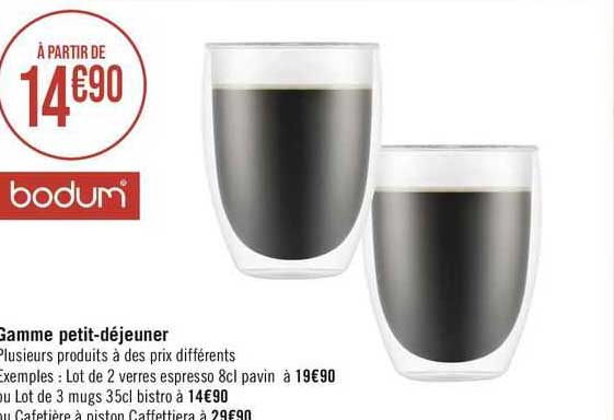 Gamme Petit-déjeuner Bodum