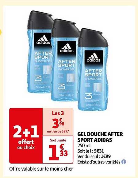 gel douche after sport adidas