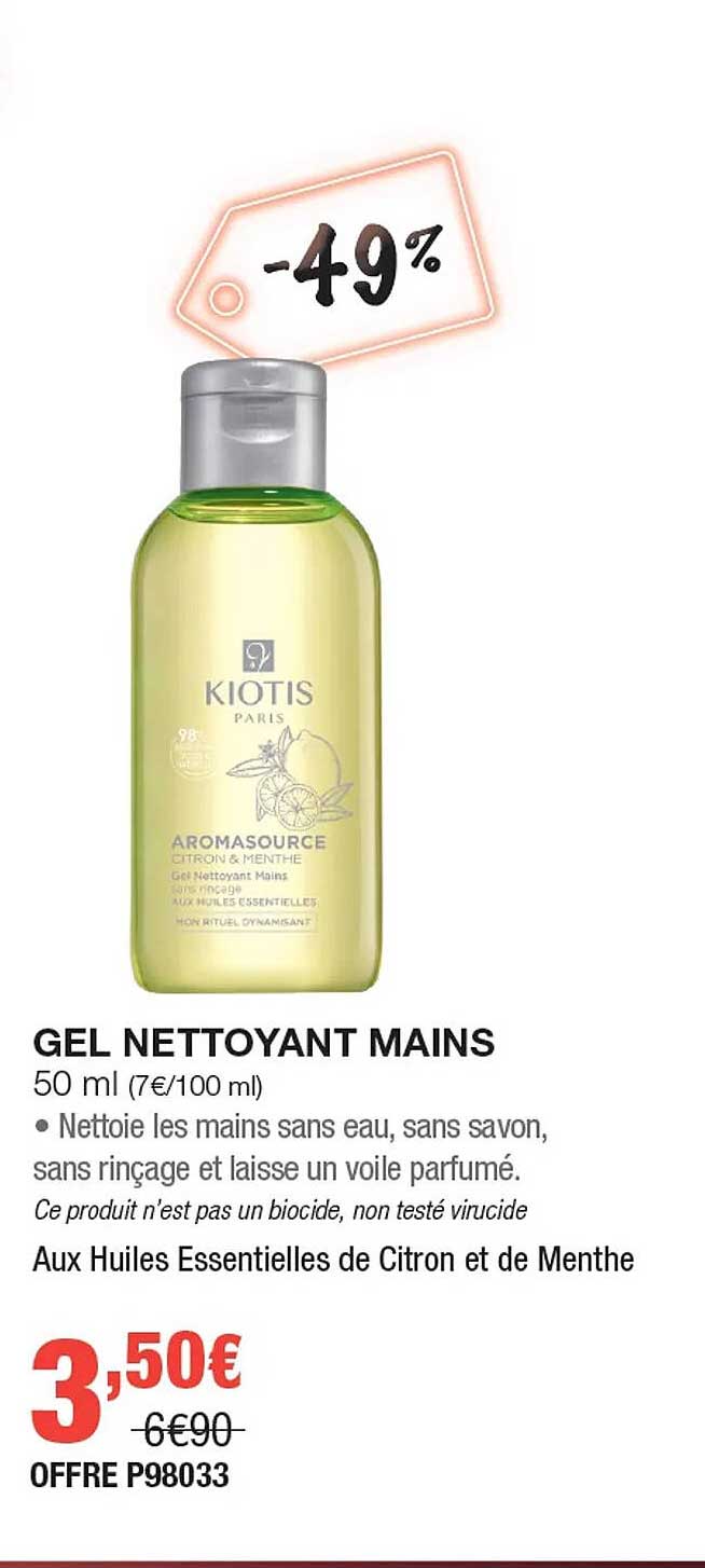 Gel Nettoyant Mains