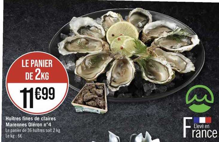 huîtres fines de claires  marennes  oléron n°4
