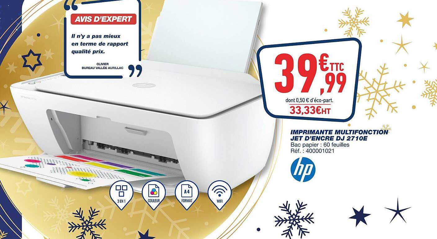 imprimante multifonction jet d'encre dj 2710e